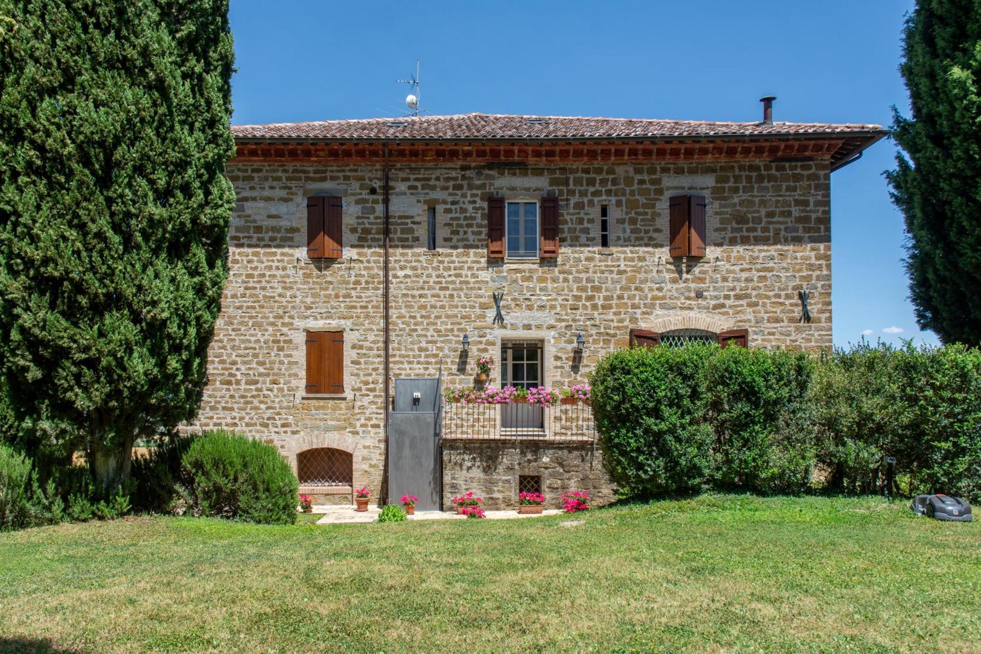 Antica Residenza Montereano Villa Gubbio Eksteriør bilde