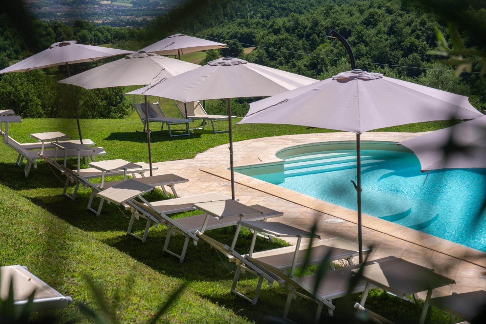 Antica Residenza Montereano Villa Gubbio Eksteriør bilde