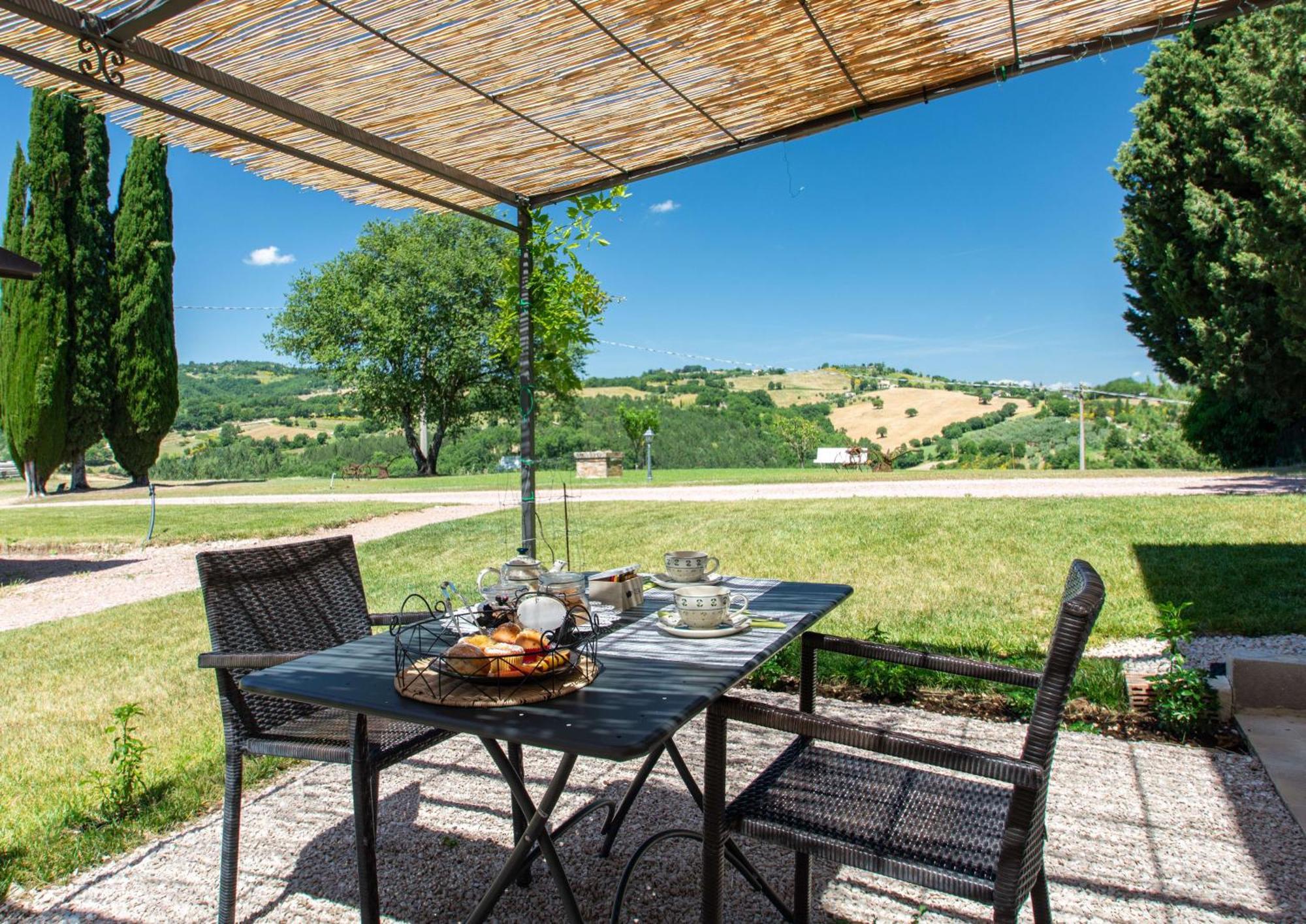 Antica Residenza Montereano Villa Gubbio Eksteriør bilde