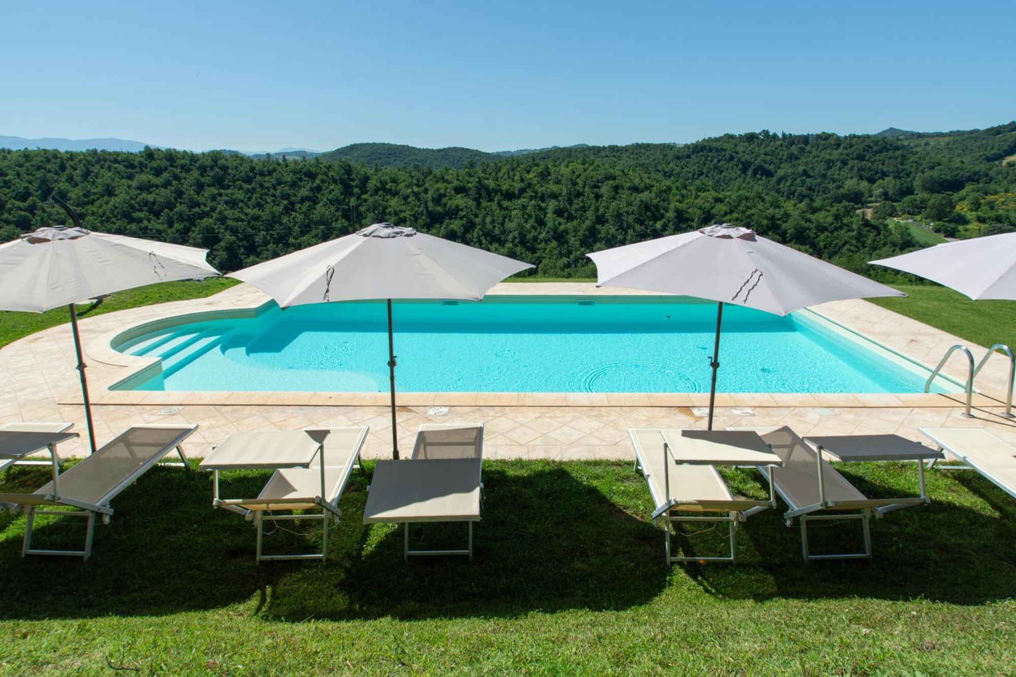 Antica Residenza Montereano Villa Gubbio Eksteriør bilde